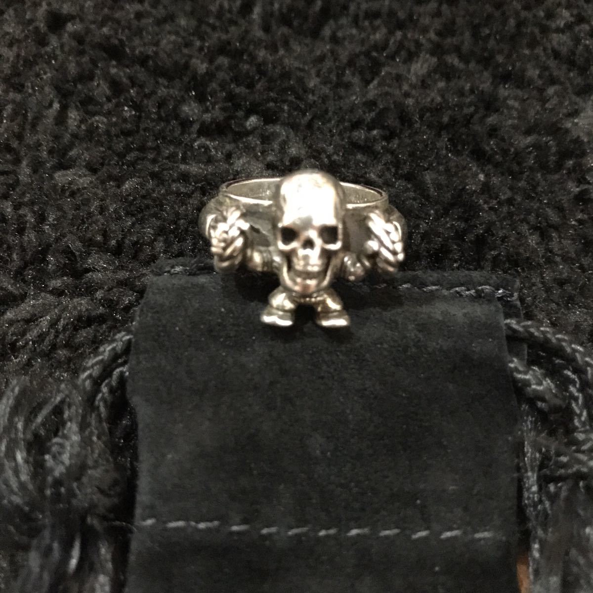 美品 クロムハーツ CHROME HEARTS フォティ FOTI リング 21号 原本付き 