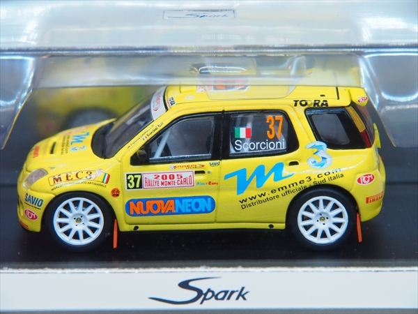 新品 特注 スズキ イグニス [スウィフト] S1600 2005 WRC モンテカルロ スーパー1600 ● スパークモデル 1/43 [KBS029] SWIFT