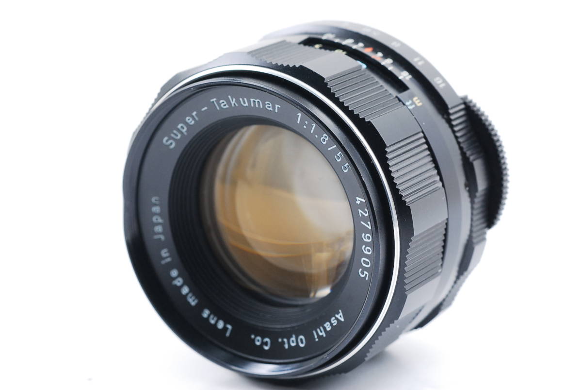 ☆美品☆ ペンタックス Pentax Asahi Super Takumar 55mm F1.8 lens