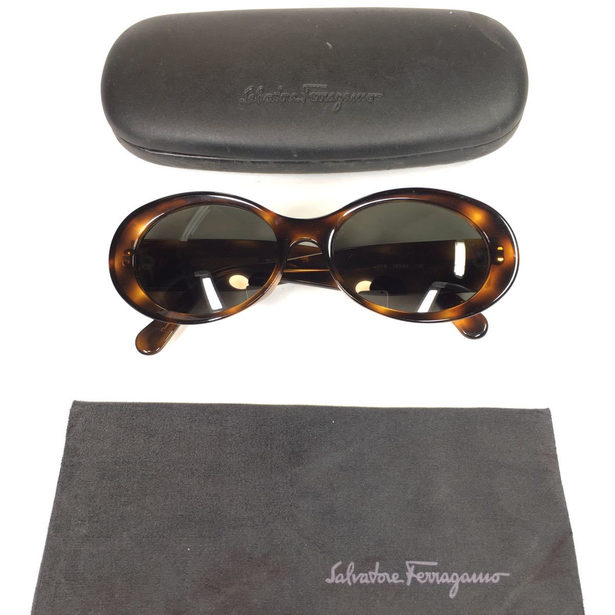 Ferragamo サングラス フェラガモ本物 ロゴテンプル Salvatore 