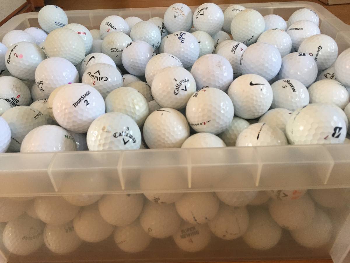 ☆ゴルフ ロストボール 大量300個以上 メーカー色々 ナイキ