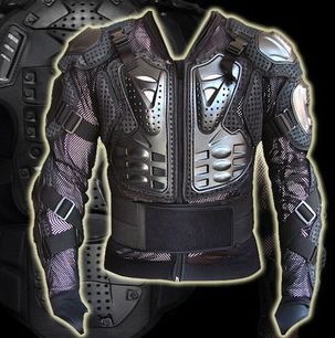 毎年断トツ人気No2☆バイク上半身UMiNEKOボディプロテクターXXXL