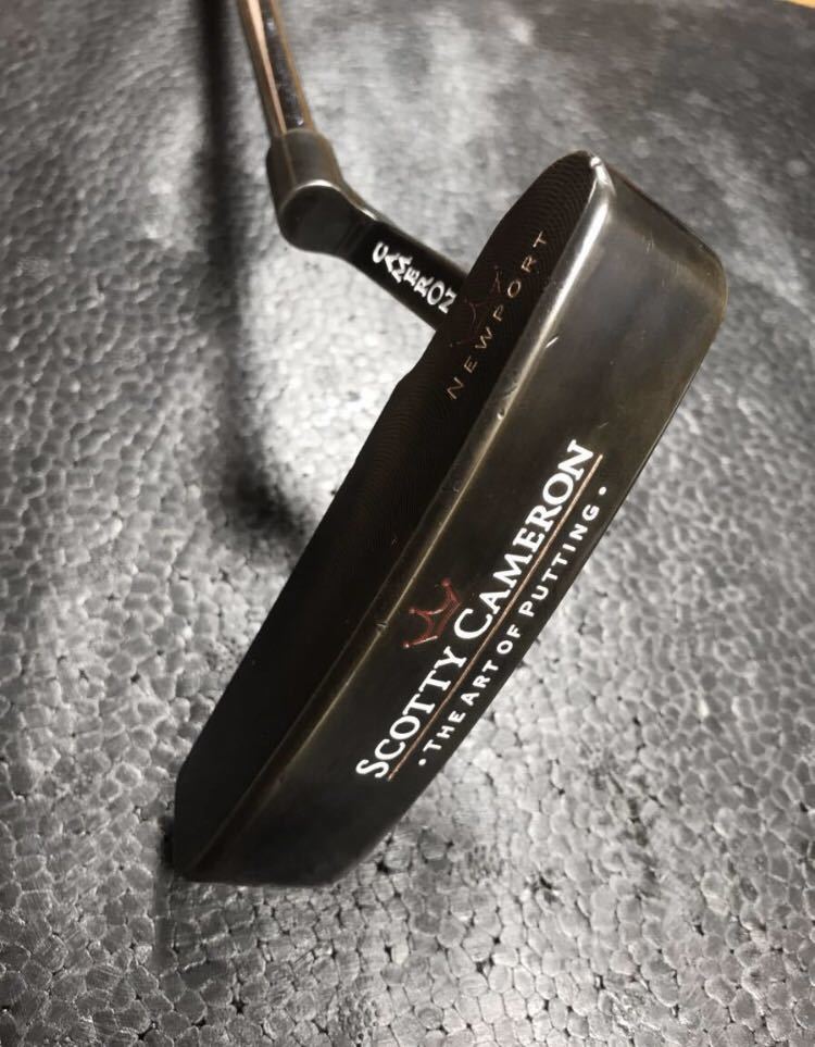 スコッティキャメロン - スコッティキャメロンニューポートオイルカンthe of art putting ニューポート ニューポート2 タイトリスト 「ニューポートオイルカン」スコッティ Yahoo!オークション パター サークル Style Studio 初期