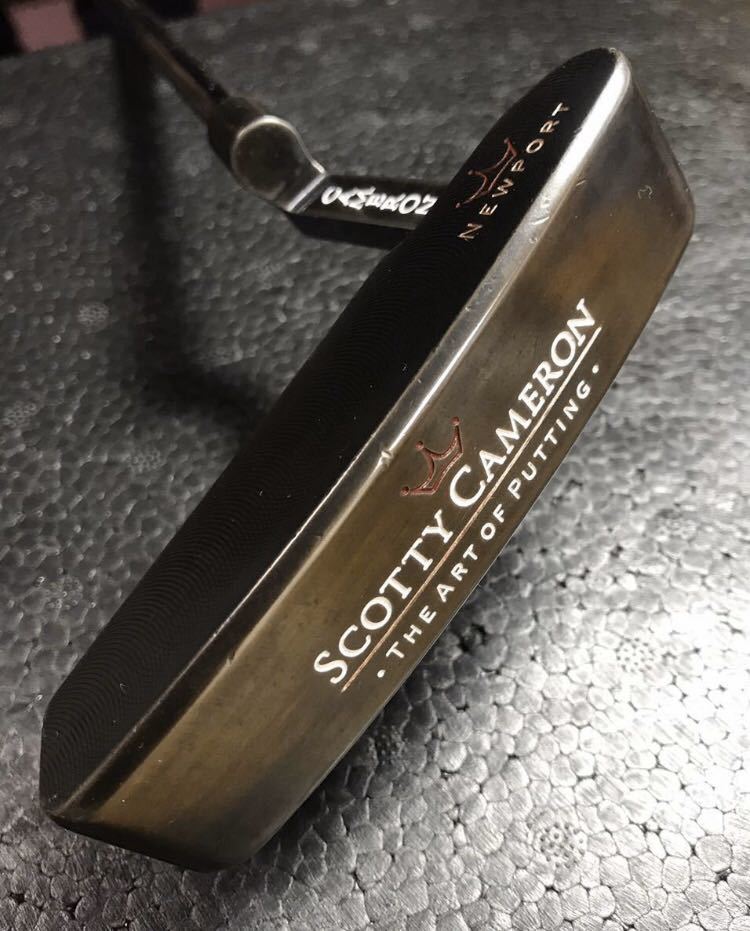 スコッティキャメロン - スコッティキャメロンニューポートオイルカンthe of art putting ニューポート ニューポート2 タイトリスト 「ニューポートオイルカン」スコッティ Yahoo!オークション パター サークル Style Studio 初期