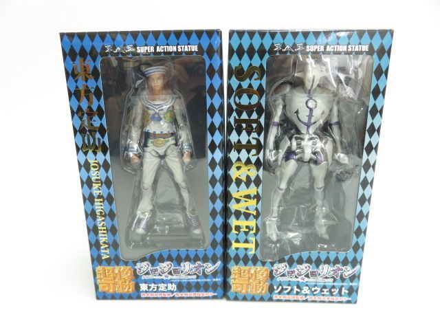 定番人気，新品 064s/ ジョジョリオン 超像可動 ジョジョの奇妙な冒険 東方定助 + ソフト＆ウェット セット(その他)｜売買されたオークション情報、yahooの商品情報をアーカイブ公開 - オークファン その他