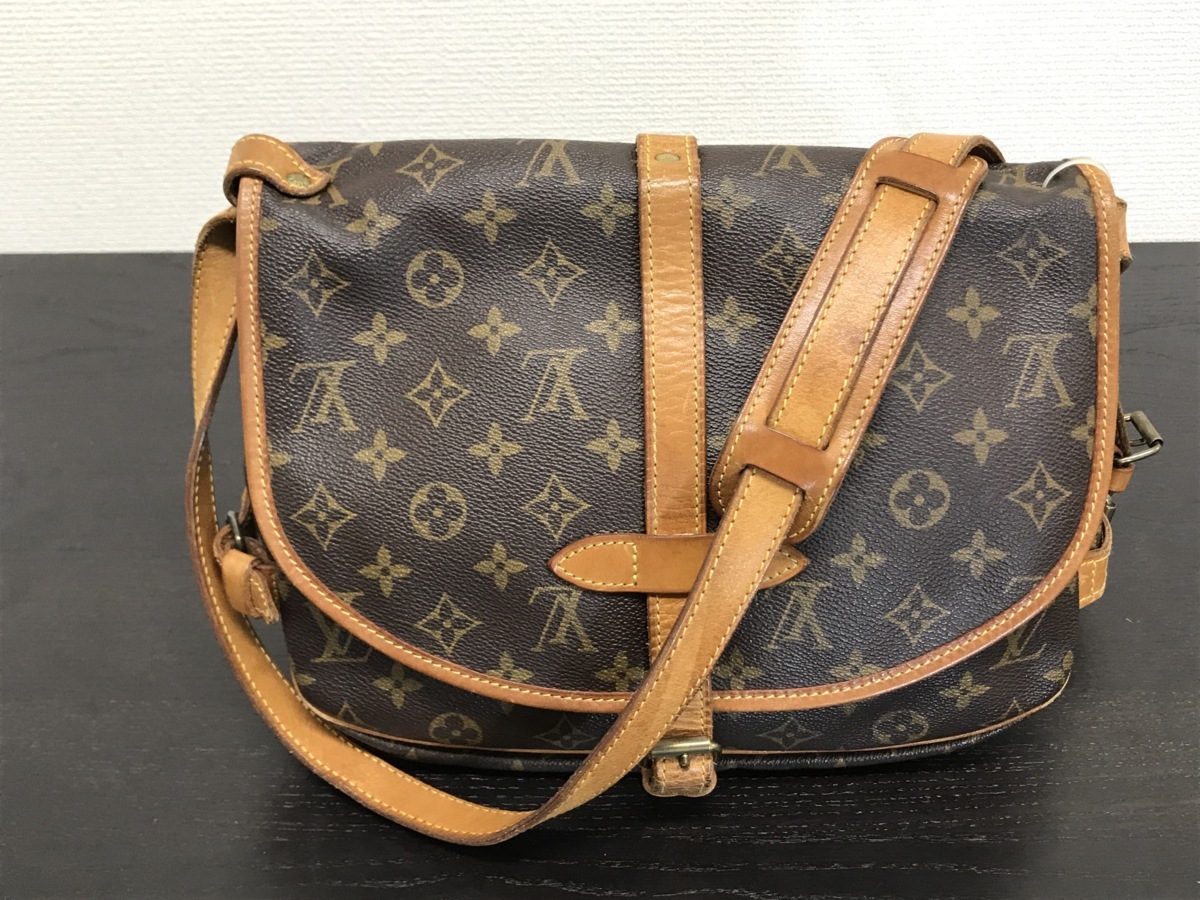 1円~◇◇LOUIS VUITTON ルイ ヴィトン モノグラム ソミュール30 
