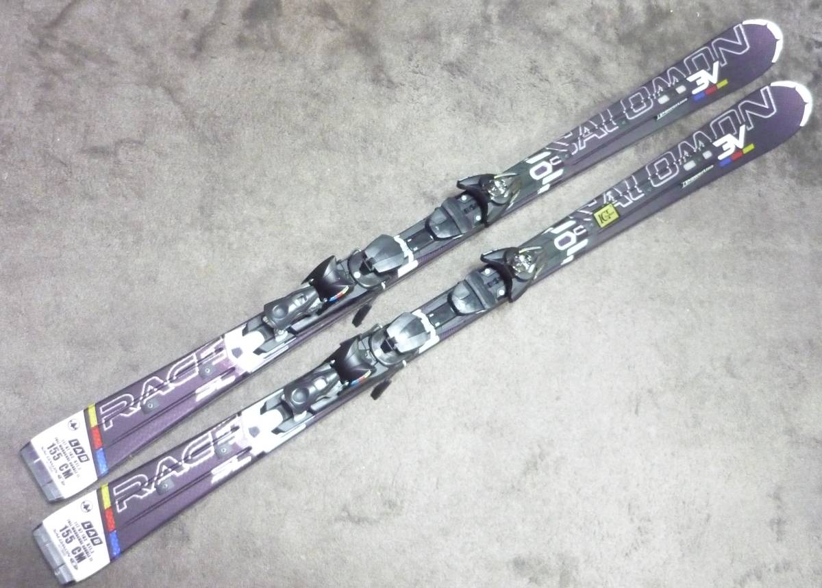 最安値，本物保証 Salomon サロモン/SLスキー板 3V RACE POWERLINE with Z12 155cm/2010/11(レーシング)｜売買されたオークション情報、yahooの商品情報をアーカイブ公開 - オークファン レーシング