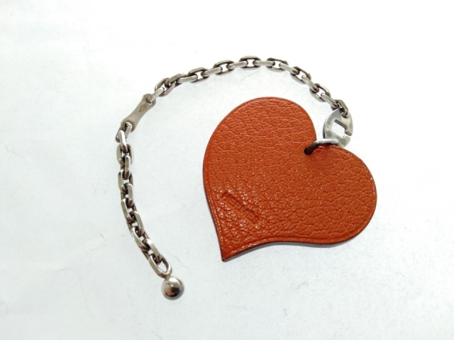 HERMES エルメス オレンジ 赤 バイカラー レッド プティアッシュ