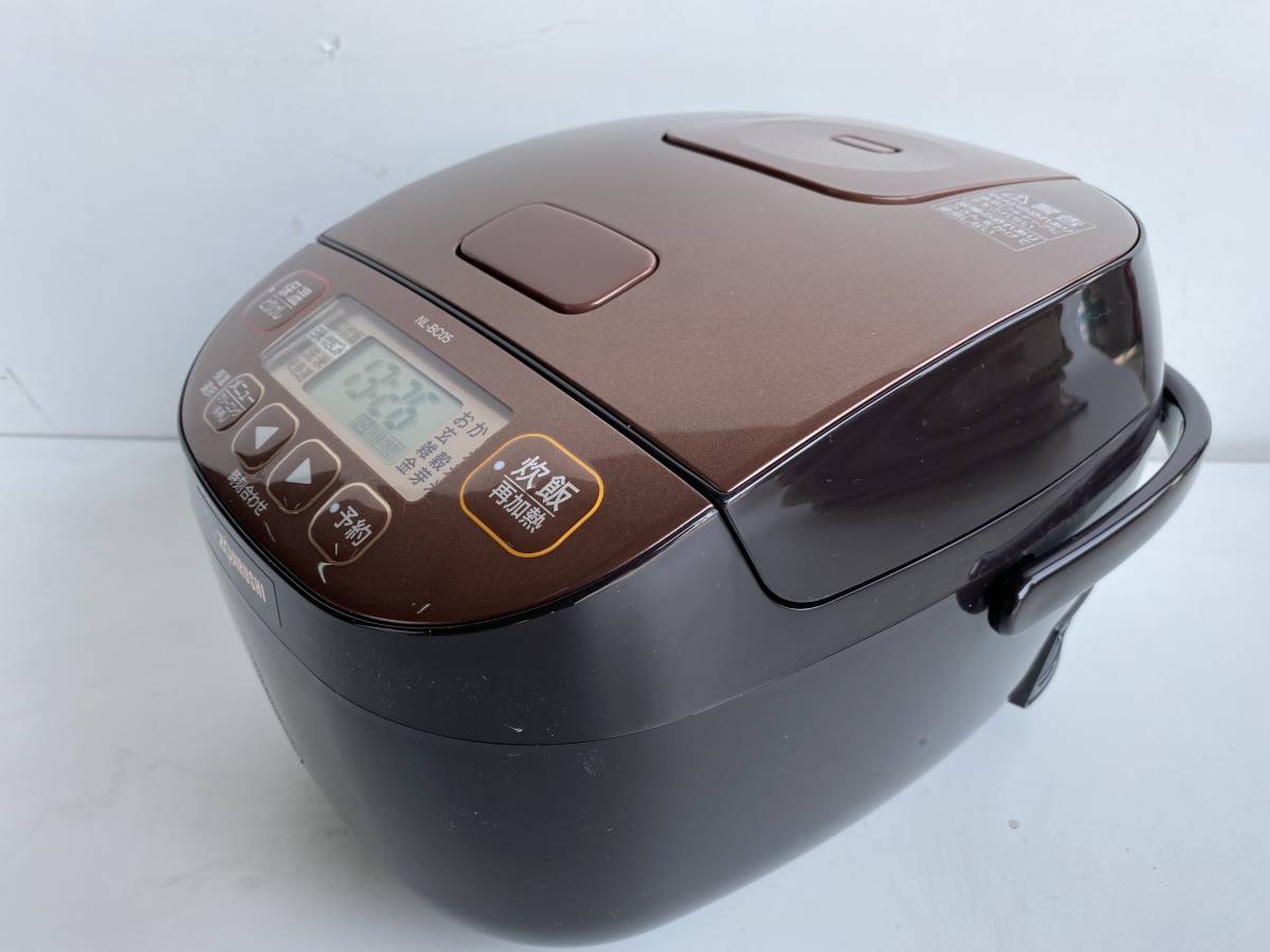 ①◇象印 ZOJIRUSHI◇マイコン炊飯ジャー NL-BC05 TAブラウン 2019年製