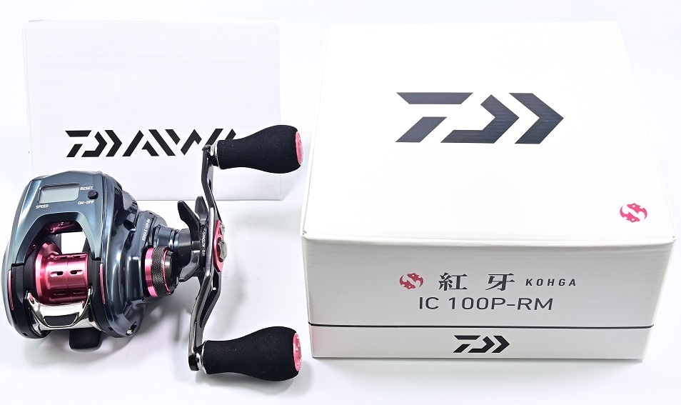100%新品，送料無料 保管品 ダイワ 18紅牙 IC 100P-RM(ダイワ)｜売買されたオークション情報、yahooの商品情報をアーカイブ公開 - オークファン 手動