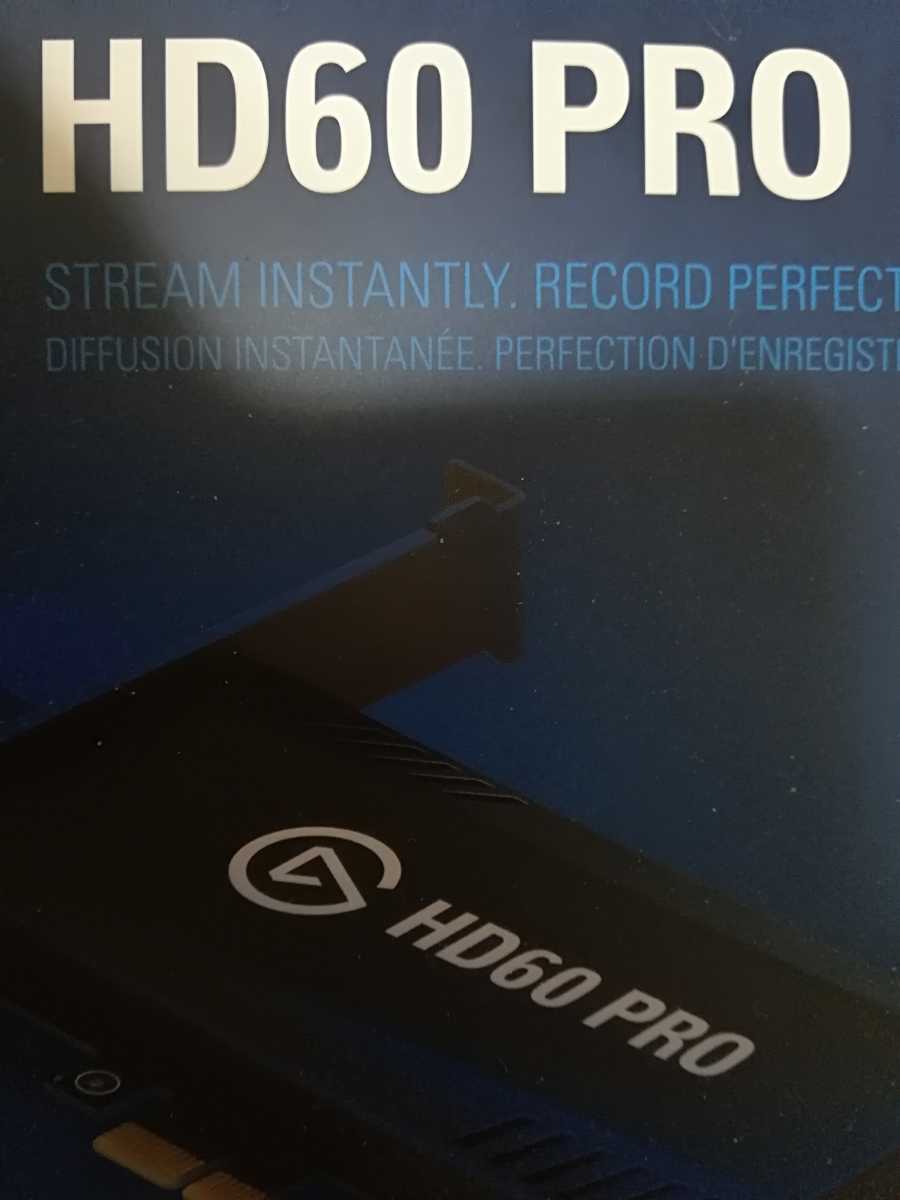 HD60 proジャンク扱い Elgato PRO Pro Box Gaming Recorder HD60 proジャンク扱い Elgato PRO Pro Box Gaming Recorder