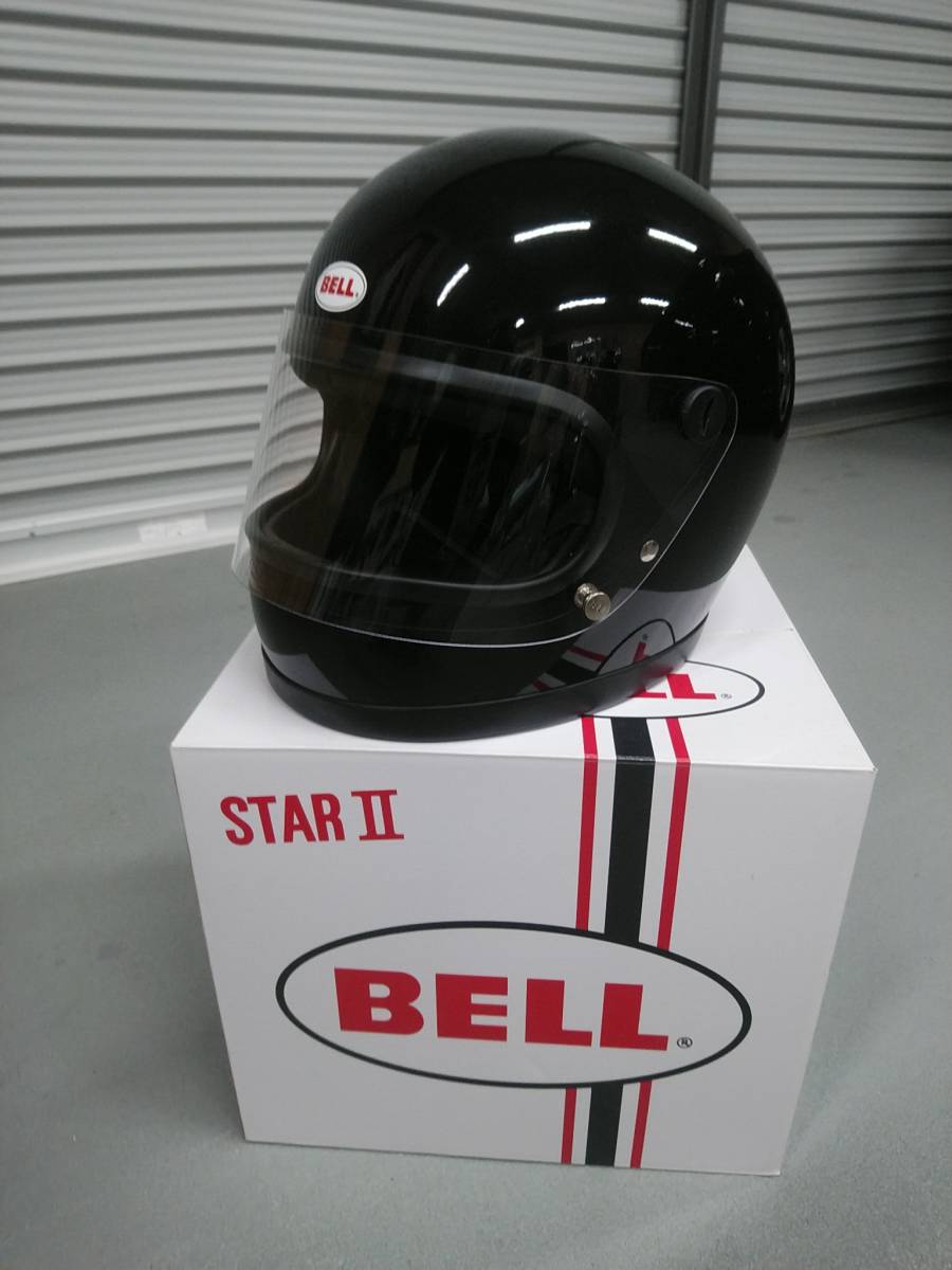 BELL STAR Ⅱ 黒 Lサイズ 復刻版 族ヘル ベルスター2 フルフェイス