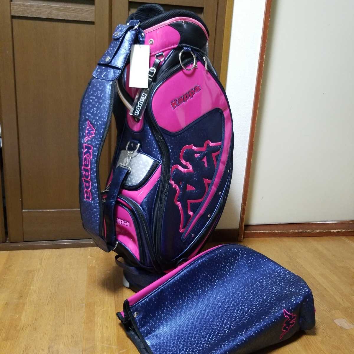 爆買い，品質保証 品 タグ付き KAPPA GOLF カッパゴルフ キャディバッグ 9.5型(その他)｜売買されたオークション情報、yahooの商品情報をアーカイブ公開 - オークファン キャディバッグ