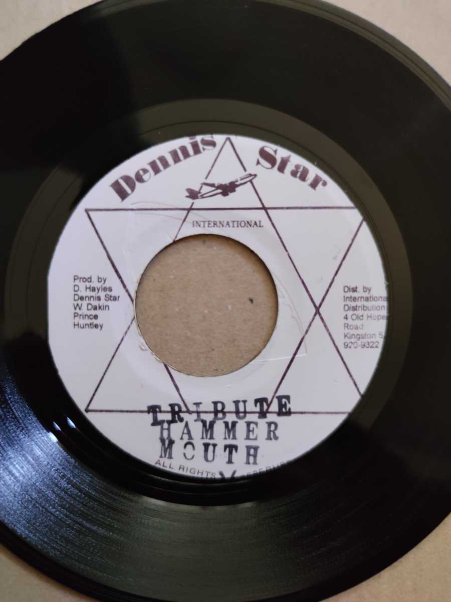 hammer mouth / tribute to selaasie / ex- 再発レア taxi riddim