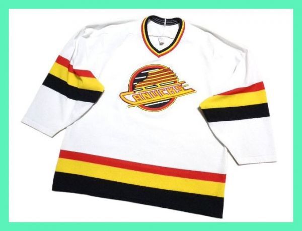 品質保証 レア USA製 Maska NHL バンクーバーカナックス ホッケージャージ サイズL メンズ 紳士 エヌエイチエル アイスホッケー 90s 米国 CCM(アイスホッケー)｜売買されたオークション情報、yahooの商品情 アイスホッケー