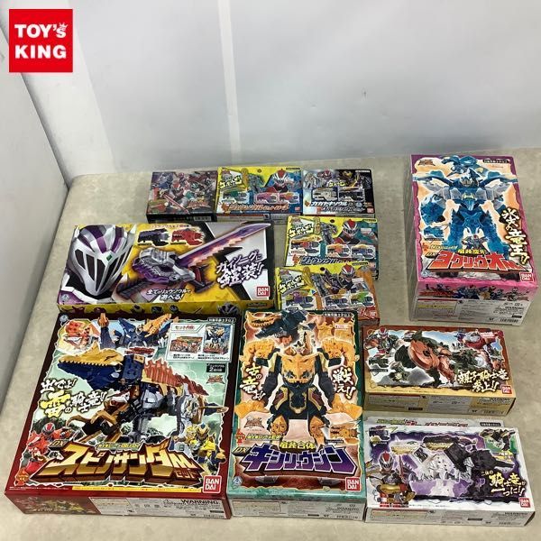 【格安，100%新品】 1円 騎士竜戦隊リュウソウジャー スピノサンダー セット キシリュウジン ガイソーケン カガヤキソウル&クラヤミソウル セット他(戦隊シリーズ)｜売買されたオークション情報、yahooの商 戦隊シリーズ