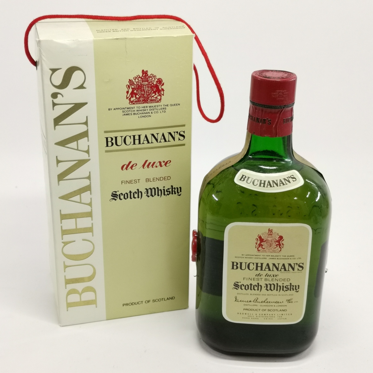 P*i様 ブキャナンズ BUCHANAN'S デラックス 旧 ティンキャップ ブキャナンズ デラックス BUCHANAN'S 未開栓 - スコッチ ウイスキー 旧