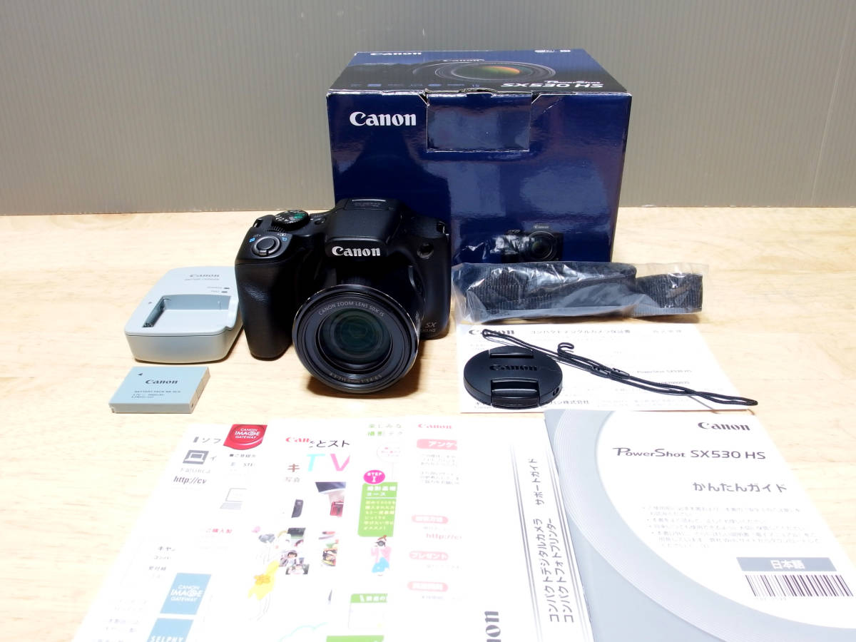 Canon PowerShot SX530 HS 元箱一式美品 光学50倍 Wi-Fi機能
