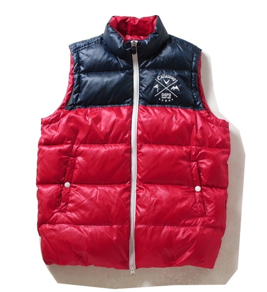 赤字超特価，驚きの破格値，HOT SALE Callaway キャロウェイ ダウンベスト size L メンズ(キャロウェイ)｜売買されたオークション情報、yahooの商品情報をアーカイブ公開 - オークファン ベスト