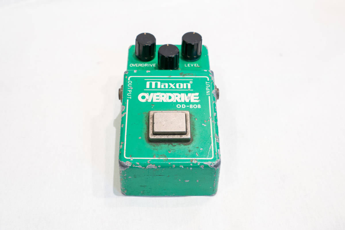 Maxon OD-808 オーバードライブ マクソン RC4558P マレーシアチップ TS