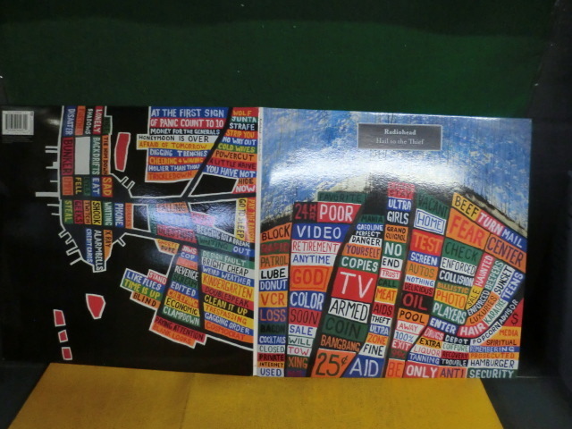 輸入盤LPレコード2枚組 RADIOHEAD Hail to the Thief レディオヘッド
