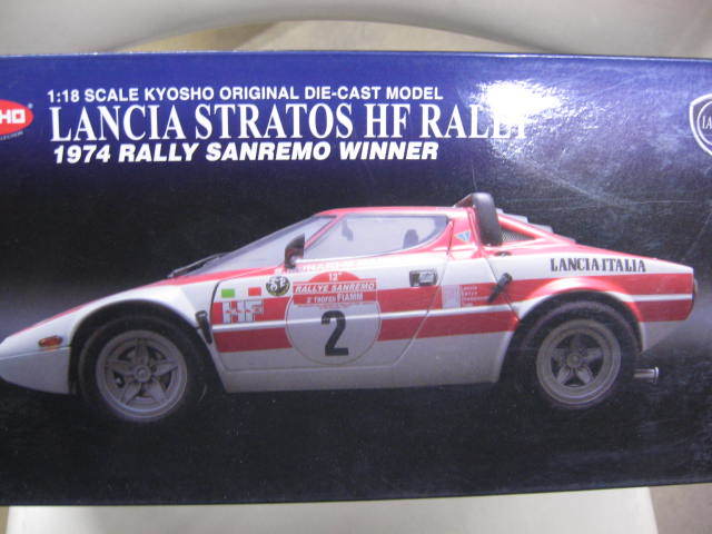 大人気，新作 京商1/18 ランチャストラトス HFラリー 1974サンレモラリー WINNER(レーシングカー)｜売買されたオークション情報、yahooの商品情報をアーカイブ公開 - オークファン レーシングカー