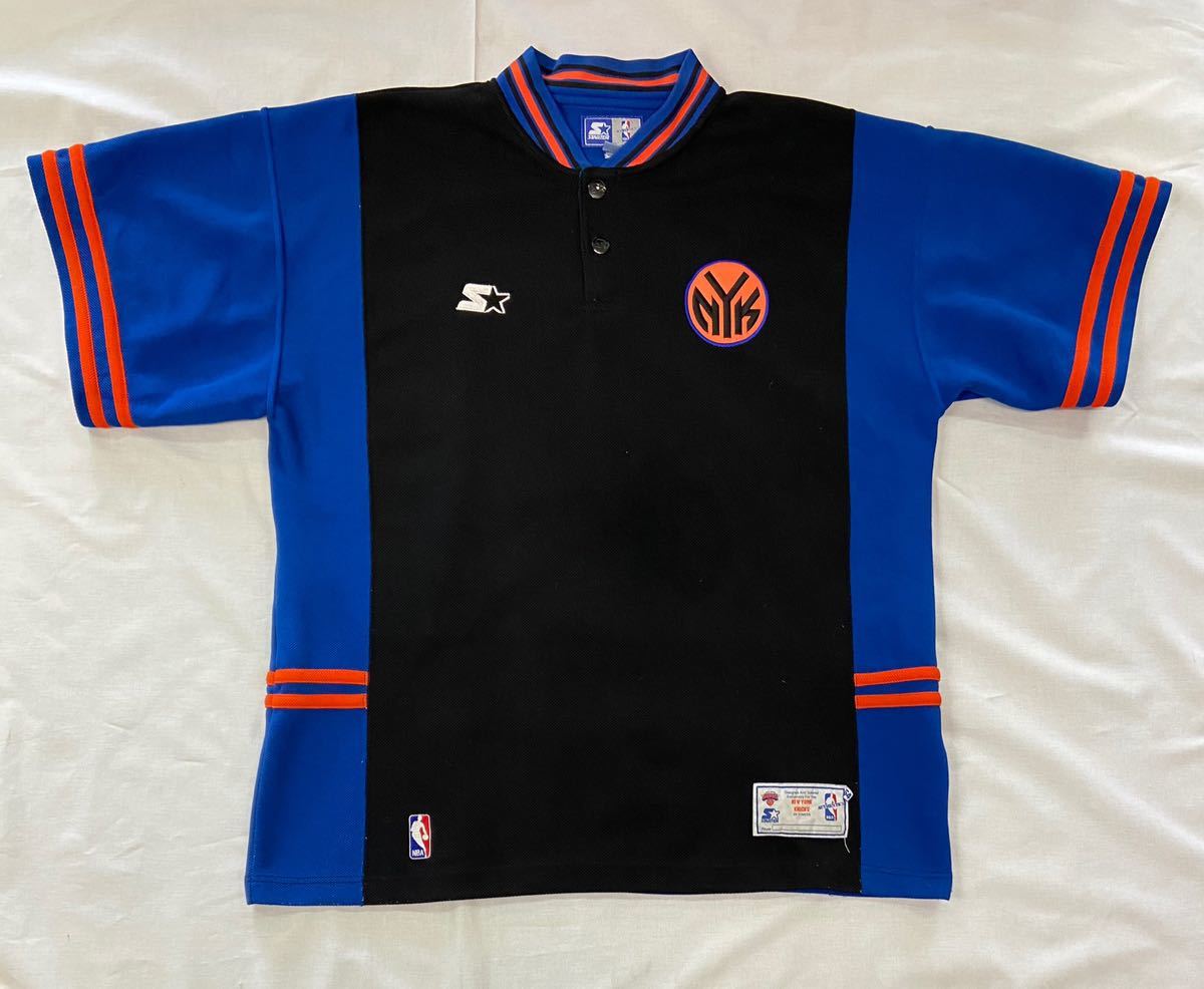  90s STARTER NEW YORK KNICKS NBA ゲームシャツ XXLサイズ(XLサイズ以上)｜売買されたオークション情報、yahooの商品情報をアーカイブ公開 - オークファン ユニフォーム