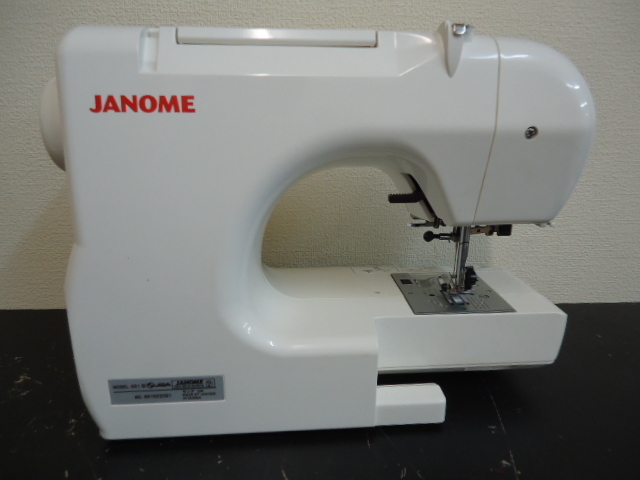 ジャノメ JANOME ミシン 電子ミシン ロックカッター内蔵 N-572