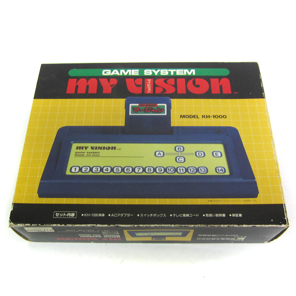 ジャンク品】レトロゲーム機マイビジョンKH-1000 ジャンク品】レトロゲーム機マイビジョンKH-1000