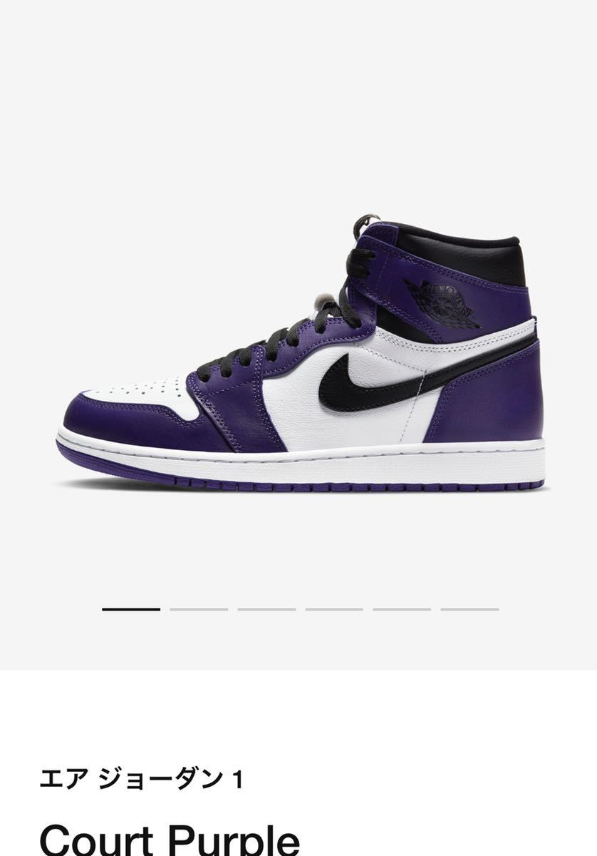 NIKE AIR OG - 0 エアジョーダン1 コートパープル JORDAN1 ナイキ Air