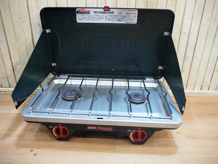 ツーバーナーストーブ パワーハウスLP Coleman Ⅱ(レッド)の通販 5437