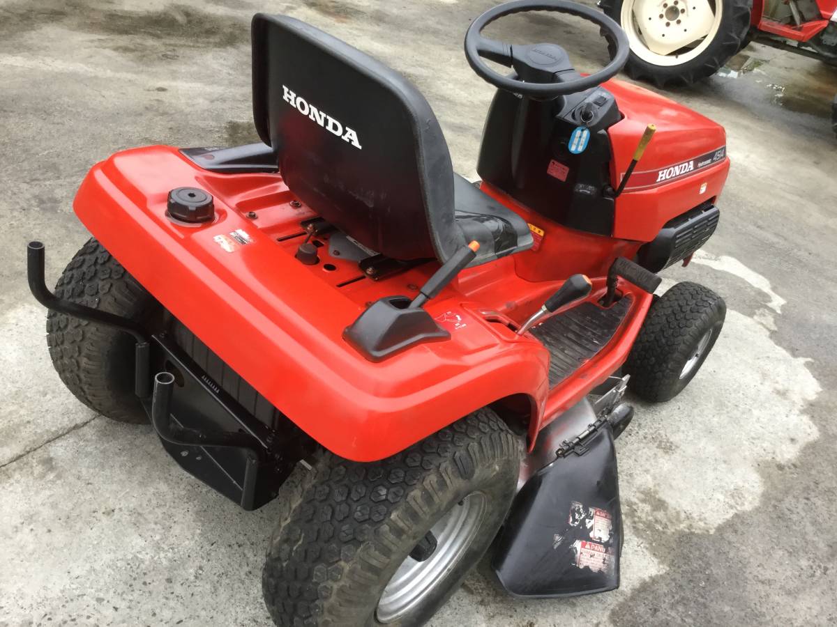 実稼働 本田4514乗用草刈機 中古品 動作OK HONDA 乗用型芝刈機