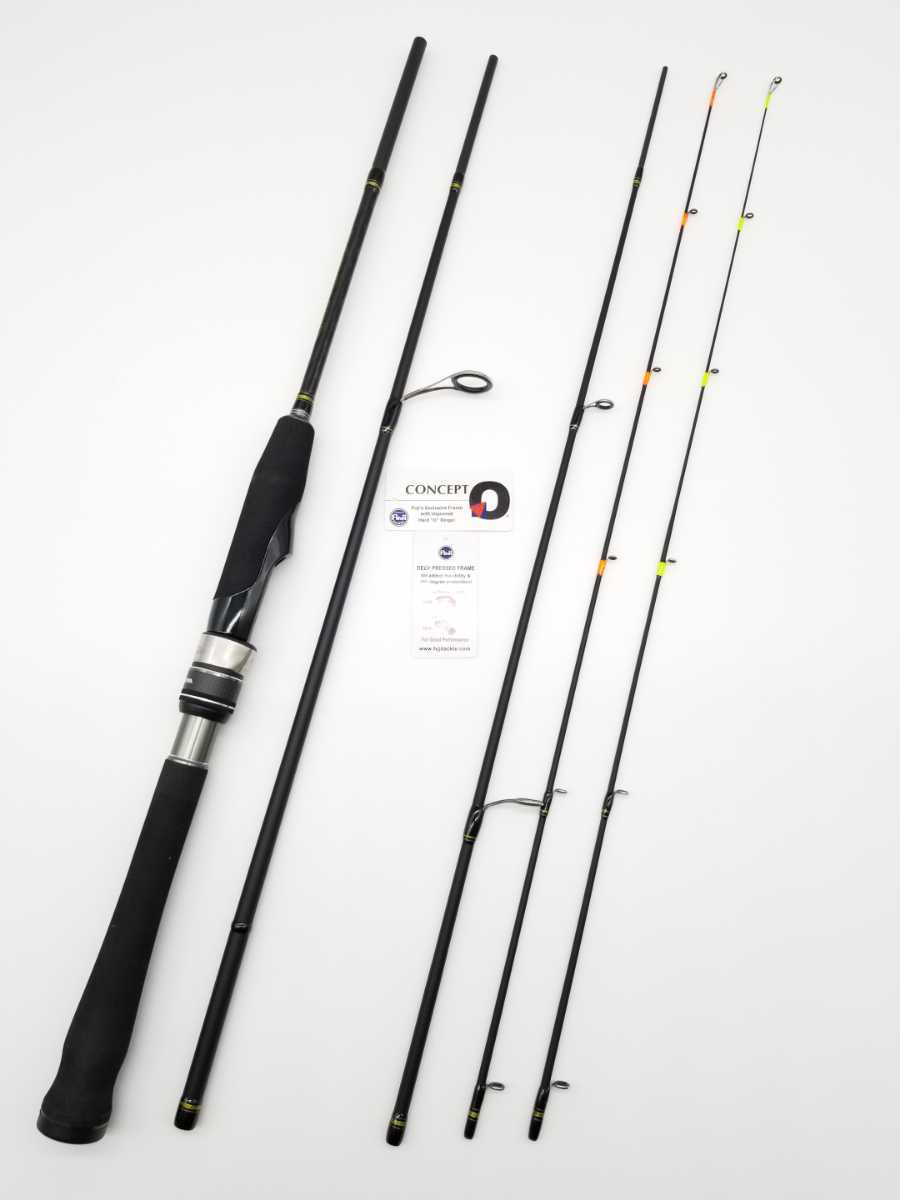 本物保証，送料無料 TSURINOYA 6.3ft スピニング パックロッド 仕舞53cm ４本継 ソリッド チュブラー ２ティップ Fujiガイド メバリング アジング等 AZON(その他)｜売買されたオークション情報、yahooの商品情報をアーカ ルアーロッド