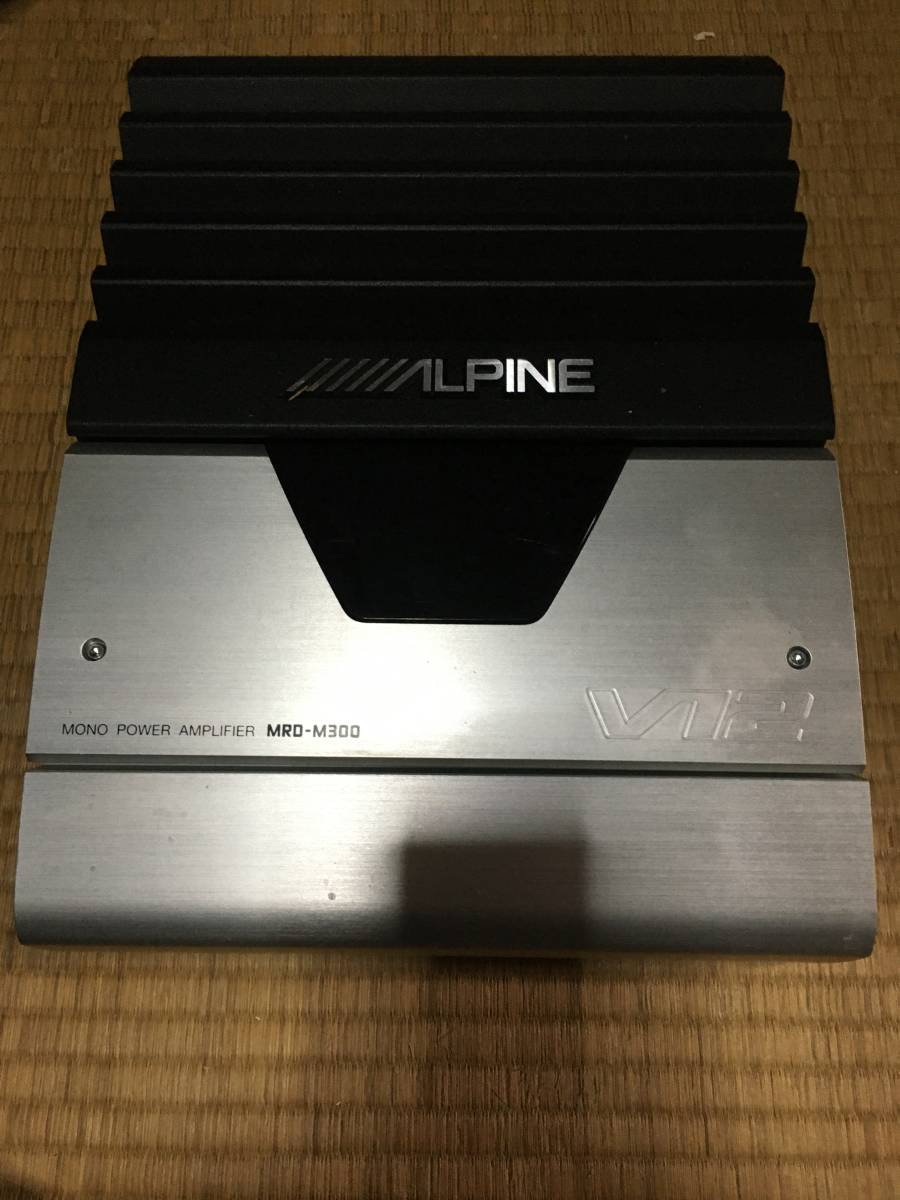 アルパイン MRD-M300 600wアキュクラスD パワーアンプ モノアンプ