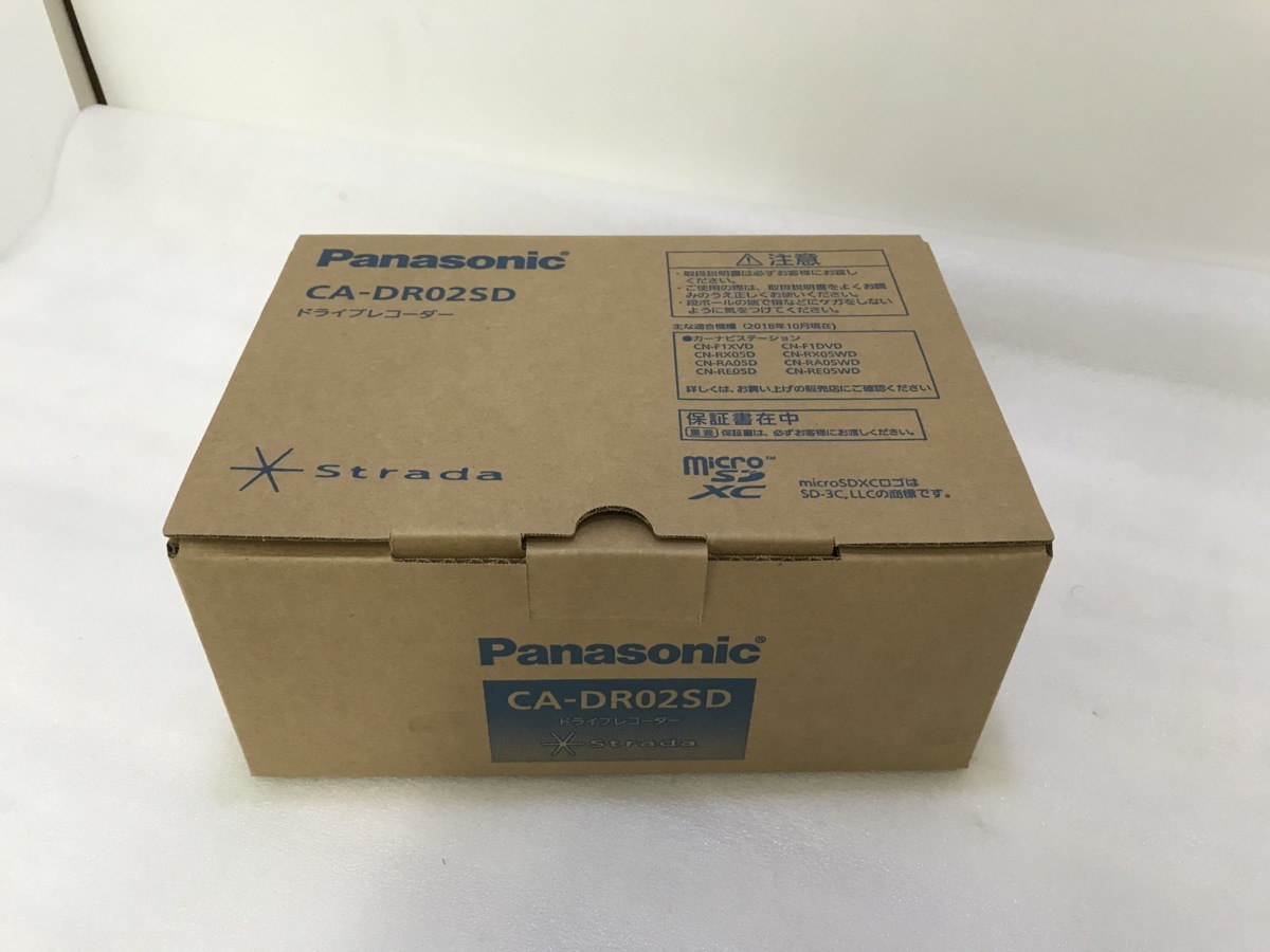 CA-DR02SD パナソニック(Panasonic) カーナビ連動ドライブレコーダー
