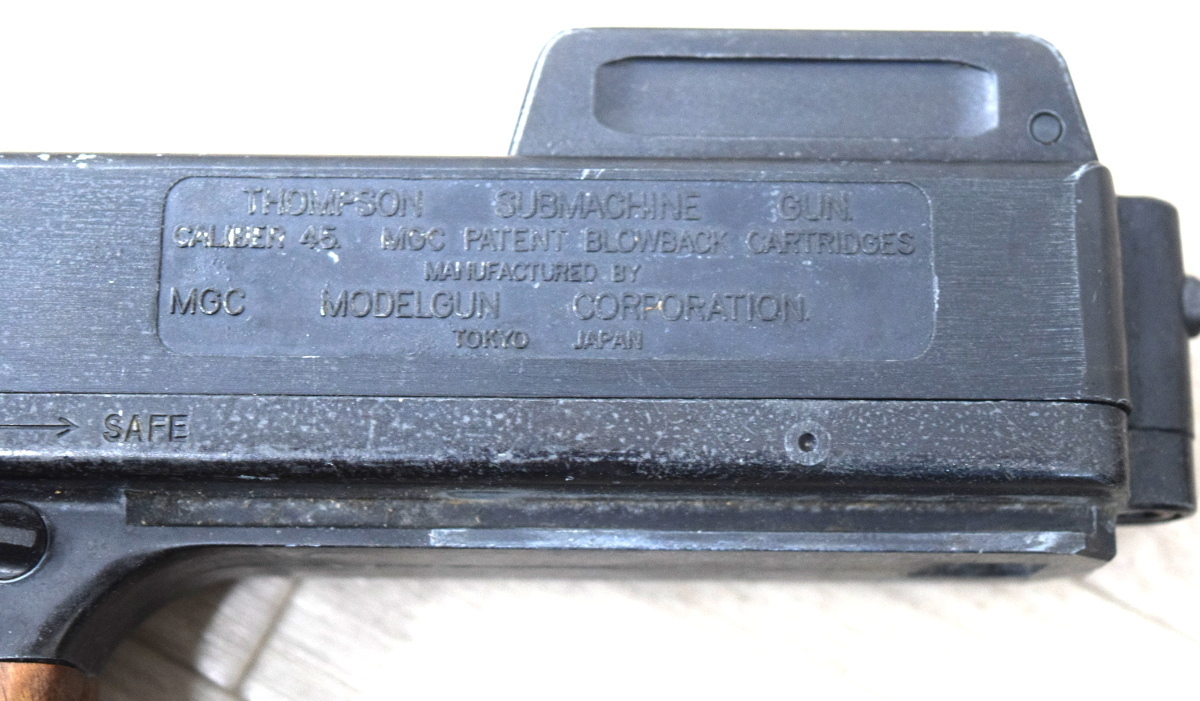 RE31 MGC モデルガン トンプソン M1921 発火品 SMG 【公式通販】