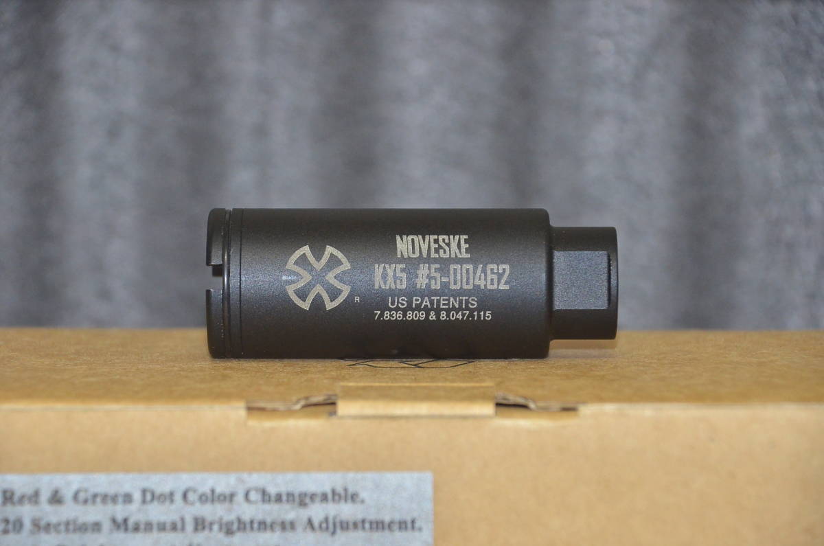 ☆MAD BULL☆　Noveske KX5 ダミー・フラッシュ・サプレッサー　14MM逆ネジ