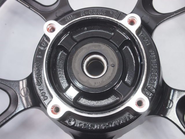 zrx1200ダエグ 純正ホイル 前後セット タイヤ付 カワサキzrx1200daeg