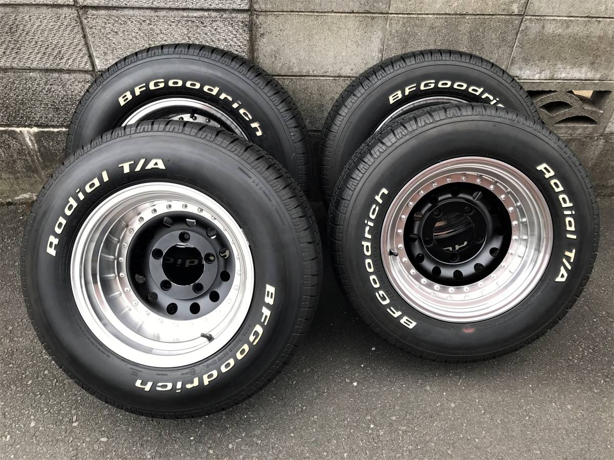 即決 ダッジバン 8j 10j 245/60R15 275/60R15 139.7/5ｈ dodge mopar Dodge van ダッジラム エコノライン カスタムアメ車クレーガーモパー