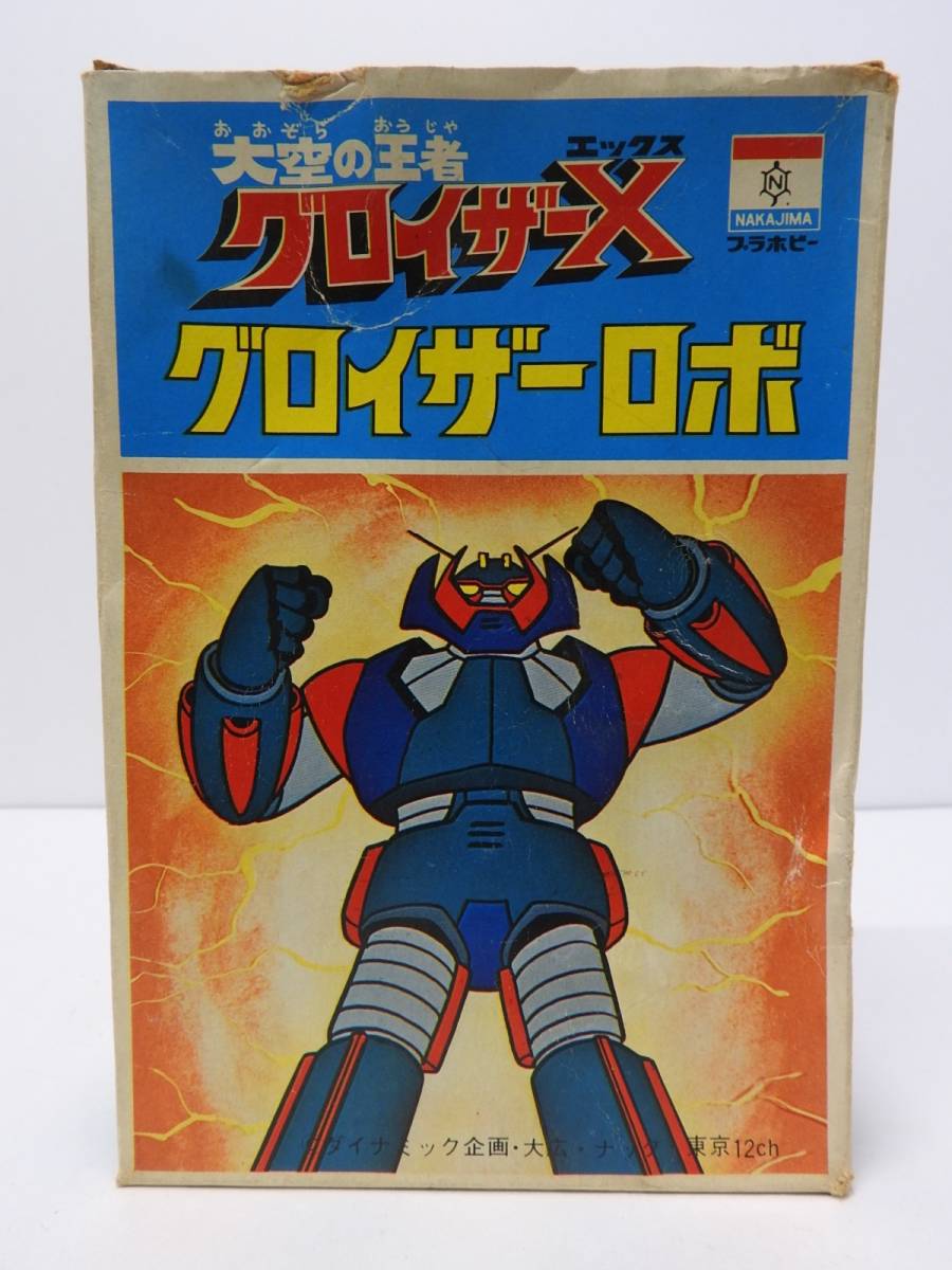 中嶋製作所 大空の王者 グロイザーX グロイザーロボ プラモデル