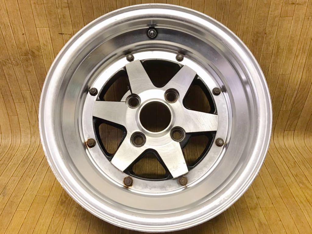 激安大特価，2026 長野発 本物 SSR SPEED STAR ロンシャン 14&times;8J4穴114.3&plusmn;0 実測 ハブ約70mm アルミホイール1本 旧車 当時物 スピードスター(社外品)｜売買されたオークション情報、yahooの商品情報をアーカイ 4穴