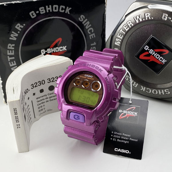 CASIO G-SHOCK DW-6900NB-4DR メタリックカラーズ パープル 紫(Sサイズ 