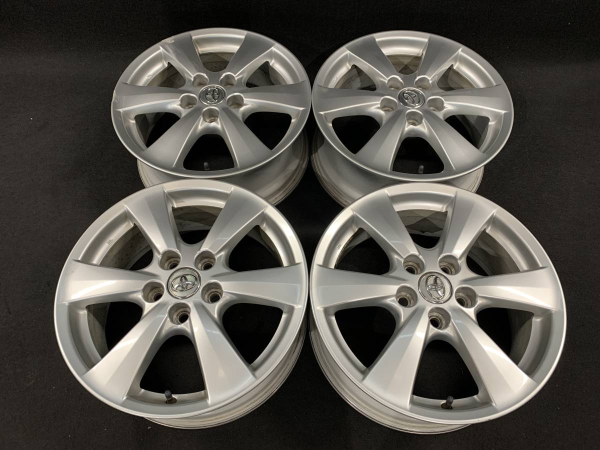 トヨタ +50 エスティマ 7J 純正 17インチ ホイール 5H 0 PCD114.3 AW 