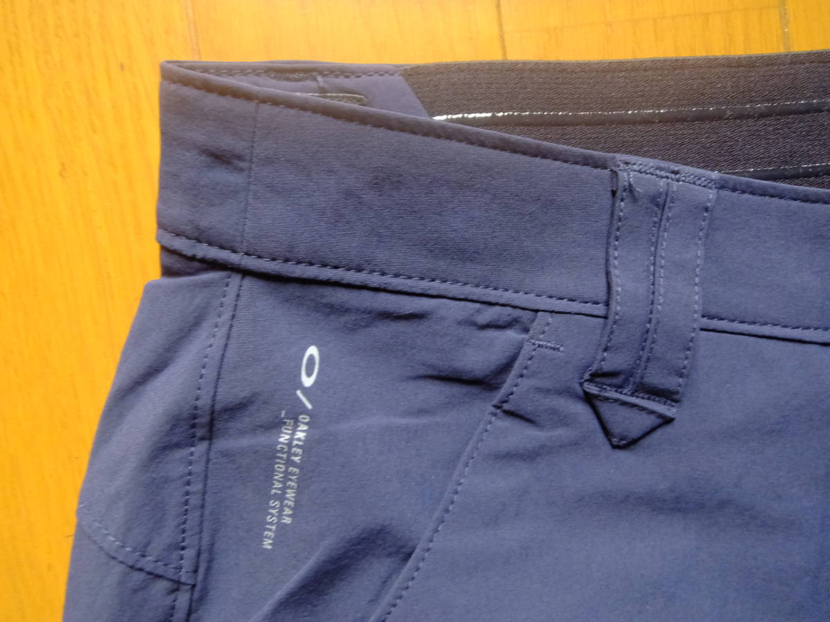 オークリー ストレッチパンツ OAKLEY Oakley パンツ ゴルフ - 美品オークリー ブルー系 ティー装着可 ネイビー パンツ（ブランドオークリー）（ゴルフ｜スポーツ メンズ GOLF 近年 オークリーの通販