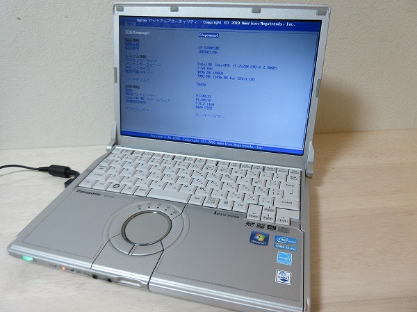 Panasonic CF-S10 Let's note Core Intel RAM Toughbook i5 4GB Panasonic CF-S10 Let's note Core Intel RAM Toughbook i5 4GB