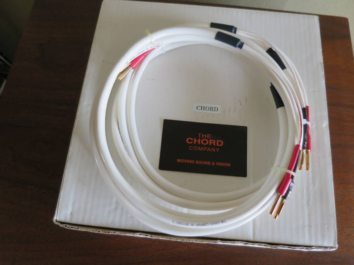 CHORD ODYSSEY 2 スピーカー・ケーブル 2mペア 中古 Chord Odyssey