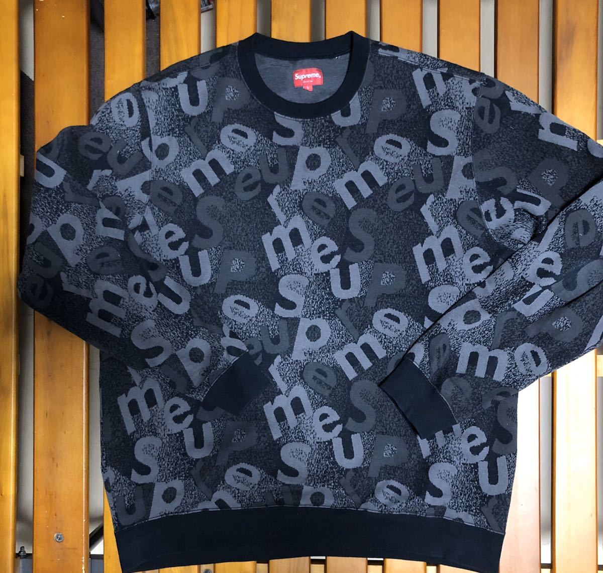 Scatter Supreme Text Crewneck | - New SUPREME Poshmark Sweaters 