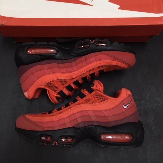 即決送料無料 25cm NIKE AIR MAX 95 OG ナイキ エア マックス レッド グラデーション オリジナル AT2865-600 Max Air 0 001 HM4740 GOAT