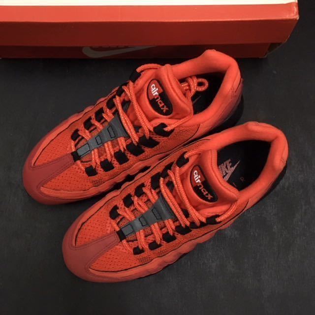 即決送料無料 25cm NIKE AIR MAX 95 OG ナイキ エア マックス レッド グラデーション オリジナル AT2865-600 Max Air 0 001 HM4740 GOAT