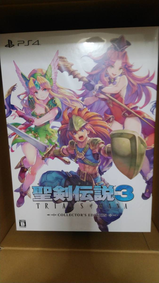 PS4)聖剣伝説3 トライアルズ オブ マナ コレクターズ エディション【e